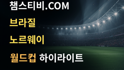 브라질 VS 노르웨이 1:2 월드컵 하이라이트