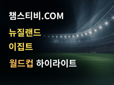뉴질랜드 VS 이집트 1:3 월드컵 하이라이트