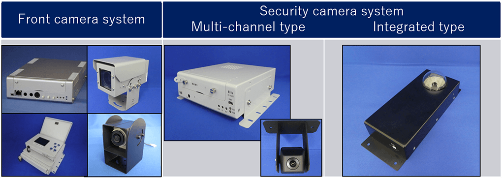 Front camera system Security camera system Multi-channel type / Integrated type